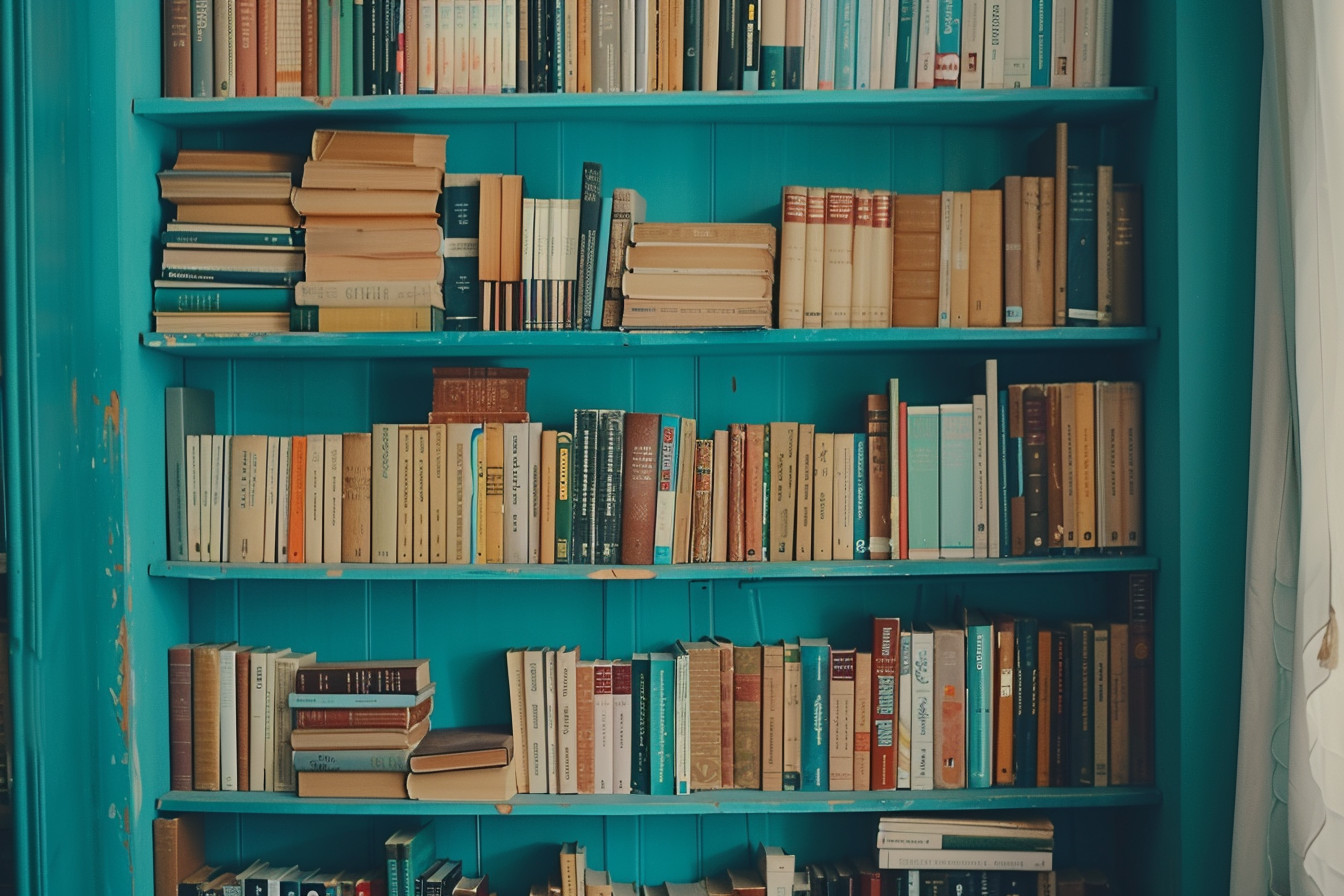 Decluttering My Bookshelf: Letting Go of Unread Books for a Peaceful Mind